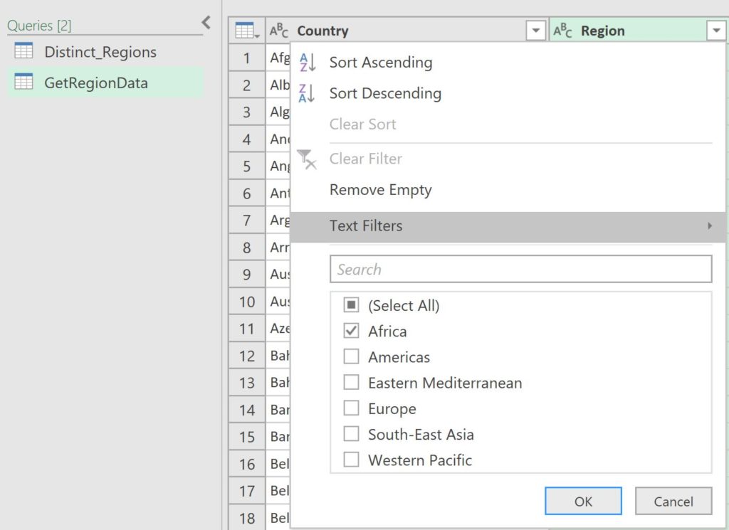 Passing Parameters To Queries In Power Query – Excel Maverick